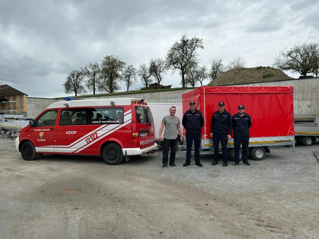 Neuer Feuerwehr-Anhänger wurde angekauft